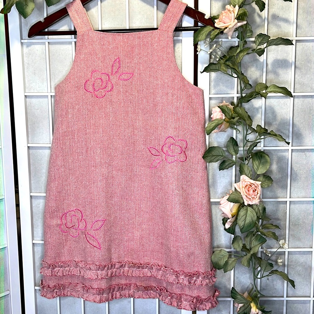 Florence Eiseman Vintage Wool Sleeveless Dress Size 8/10